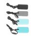 Sensory Chew Necklace Set - 4 Soft Food Grade Silicone Pendants for Kids and Adults - Buy Online on SooperMarket.com