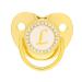 Golden Baby Bite Rings | 26 Letter Pacifier & Fruit Feed Dispenser | Safe Medical Materials - Buy Online on SooperMarket.com