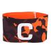 Adjustable Sports Captain's Armband - Youth Football Soccer Basketball Volleyball School Competition Orange