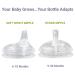 Anpei Soft Spout & Straw Nipple Set for Comotomo Baby Bottles - Pack of 2 with Storage Case - Buy Online on SooperMarket.com