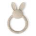 La'dore Baby Teething Toys Premium Baby Teether Soft Food-Grade Silicone Teethers for Babies   Cute Animal-Shaped Easy to Clean Teething Ring Soother for Infants (Bunny / Saddle)