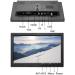 Hikity 10 Inch Portable HDMI Monitor with BNC, VGA, HDMI Inputs - Built-in Speakers for PC, CCTV, Security Camera - Remote Control - Ideal for Raspberry Pi & X-Box - Buy Online on SooperMarket.com