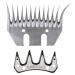 MasXirch 13 Curved Tooth Sheep Shear Clipper Replacement Blades for fit Oster Lister Heiniger Sheep Clippers Detachable Animal Trimmer Shears for Grooming Goats Lambs Llamas Alpacas