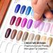 Tassety 216 Colours Nail Tips Display Book DIY Nail Art Shows Gel Colour Card Chart Painting Display Board White - Buy Online on SooperMarket.com