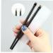 Tossper 2-Piece Professional Makeup Brush Set | Angled Eyebrow & Flat Eyeliner Brushes for Flawless Beauty - Buy Online on SooperMarket.com