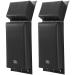 kemimoto PWC Boat Fenders, Boat Bumpers for Jet Ski, Boat Fenders Bumpers for Docking with Ropes 18"x6.5"x2.4" Black 2