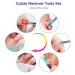 Pingispower Cuticle Trimmer and Pusher Set - Professional 3PCS Cuticle Cutter, Nippers, and Remover Tool Kit for Nail Care - Buy Online on SooperMarket.com