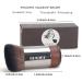BEAHOT Kabuki Makeup Brush for Blush, Bronzer, and Foundation - Wooden Handle, Perfect for Liquid Makeup and Flawless Powder Cosmetics - Buy Online on SooperMarket.com