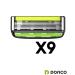 Dorco Pace 6 Pro 3D Motion Razor System - 1 Handle + 9 Cartridge Set - Buy Online on SooperMarket.com