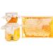 2 x 300g Honeycomb Of Wildflower In Wood Frame - Pure Raw Natural Honey Comb - Unpasteurised - Buy Online on SooperMarket.com