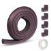 Vicloon Edge Protectors 2 M Foam Safety Strip and 4 Corner Cushion Protector Set Edge Corner Guards for Baby - Purple