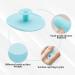 4PCS Soft Silicone Face Scrubber Set for Gentle Facial Exfoliation and Pore Cleansing - Buy Online on SooperMarket.com