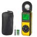 Light Meter, lux Meter AP-881E Recording Light Meter for Plants with Display 3999(Range from 1300,000Lux), Lux/Fc Unit, MAX/MIN, Back Light, Data Hold, Data Storage AP-881E(0.01300,000 Lux)