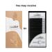 LASHVIEW Ellipse Flat Eyelash Extensions 0.15mm C Curl Mixed Tray 8-15mm - Mink Black Individual Lashes for Professional Salon Use - Buy Online on SooperMarket.com