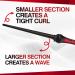 CHI Lava Tapered Hairstyling Wand - Versatile Curling Iron for Medium & Long Hair - Flawless Curls with Lower Temperature - 3/8 to 3/4 Barrel - Buy Online on SooperMarket.com