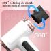 Cordless Hair Dryer Portable Blow Dryer for Women Men Hot Cold Blow 15000mAh Rechargeable Lightweight Portable Blow Dryer for Dormitory Travel Fast Drying As Salon (US Plug) US Plug White - Buy Online on SooperMarket.com