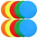 Kai Xin Spot Markers,9 Inch Anti-Slip Agility Spots Markers,Colorful Flat Field Gym Classroom Floor Spots Set for Indoor Outdoor Soccer Basketball Sports Speed Training and Drills Multicolor-10 pcs