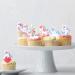 Catelves 80-Piece Unicorn Edible Cake & Cupcake Decorations | Perfect Unicorn Themed Party Supplies - Buy Online on SooperMarket.com