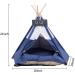 Luxury Pet Teepee Tent with Thick Cushion | Portable & Machine Washable | For Dogs, Cats, and Puppies - Buy Online on SooperMarket.com