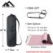 Explore Land Oxford Yoga Mat Storage Bag with Breathable Window and Large Pocket - Fits 1/2 Inch Yoga Mat - Black - Buy Online on SooperMarket.com