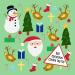 Baby's First Christmas Crinkle Tag Toy Lovey - Santa Reindeer Rudolph Stocking Stuffer - Buy Online on SooperMarket.com