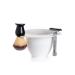 SHAVEBOWL Modular Shaving Bowl - Handcrafted in USA (White) - Buy Online on SooperMarket.com