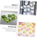 Hohopeti Dessert Tray 3pcs Baking Mold Silicone Molds Silicone Cupcake Clay Chocolate Cake Casting Mold Muffin Pan Pudding - Buy Online on SooperMarket.com