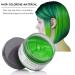 Temporary Hair Wax Color - Washable Green Hairstyle Dye for Men & Women | Natural Ingredients | 120g - Buy Online on SooperMarket.com