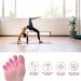 Gel Toe Spacers (2 Pair) - Bunion Corrector for Women Men - Toe Separator & Straightener - Pink - Buy Online on SooperMarket.com