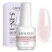 Saviland 5 In 1 Builder Nail Gel- 15ml Light Pink U V/LED Nail Polish Gel for Professional Manicure Repair Nails Extension Nail Strengthen Nail Art Decoration