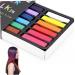 Hair Chalk 12 Colors Temporary Hair Dye Safe Hair Chalk for Kids Washable Temporary Hair Colour Pen Colorful Great Toy Temporary Hair Color for Halloween Carnival