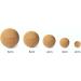 Natural Cork Yoga Studio Massage Ball - 4 cm | Eco-Friendly Recovery Tool for Pain Relief & Muscle Relaxation - Buy Online on SooperMarket.com