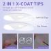 Extra Short Almond Nail Tips | BTArtbox XCOATTIPS Gel Press On Nails | Natural Matte Oval Fake Nails for Acrylic Extensions - Buy Online on SooperMarket.com