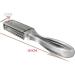 CareforYou Pedicure Foot File Callus Rasp Scrubber Hard Dead Rough Skin Callus Remover Reducer 2 Sides Clear Handle - Buy Online on SooperMarket.com