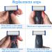 4PCS Replacement Blades for Microtouch Solo Trimmer - Old Version Solo Rechargeable Shaver Refills - Buy Online on SooperMarket.com