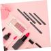 Baluue 10 Pcs Eye Shadow Brush Dual Ended Makeup Brush Sponge Applicator Makeup Applicator Stainless Steel 5.8X0.7X0.5CM Black - Buy Online on SooperMarket.com