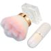 Transparent Handle Powder Brush Small Makeup Brush Lightweight Capsule Brush Portable for Blush - Buy Online on SooperMarket.com