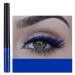 Liquid Eyeliner  Matte Colored Eyeliners  Blue Eyeliner  White Black Red Brown Green Purple Waterproof High-pigmented Colorful Eyeliners Eye Makeup  1PC Deep- Blue 12Deep-Blue