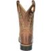 Smoky Mountain Jesse Youth Western Boots - Brown Waxed Distress | Square Toe Genuine Leather | Rubber Sole | Block Heel | Size 4.5 Big Kid - Buy Online on SooperMarket.com