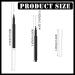 150 Pieces Micro Eyebrow Brush with Cap Brow Lamination Brush Eyebrow Spoolie Brush Comb Eyebrow Lash Lift Tools Lash Filler Eyelashes Extensions Eyebrows(Black) - Buy Online on SooperMarket.com
