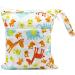 Baby Diaper Bag Wet Dry Bag Baby Nappy Organizer Bag Waterproof Zipper Bag Washable Reusable Baby Cloth Wet Bag (Color 3 L) Color 3 L - Buy Online on SooperMarket.com