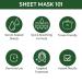 Buy Nykaa Naturals Skin Secrets Bubble Sheet Mask | Neem & Turmeric - Blemish-Free Hydrating Facial Mask - 0.67 oz - International Shipping Available - Buy Online on SooperMarket.com