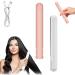 Portrait Mini Dual-Purpose Curling Iron 2024 Upgrade Mini Dual Purpose Curling Iron Portable Mini Cordless Dual-Purpose Curling Iron for Women All Hair Types (a+c)