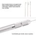 Hair Extension Loop Needle Threader Kit Pulling Hook Tool for Hair Aluminum Handle Hair Extension Threading Tool Micro Beads Loop Needle Threader for Hair Extensions Feather Ext - Buy Online on SooperMarket.com