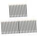 Beavorty 150 Pcs white Wand Applicator Eyeliner Liquid Eye shadow brush gel eyeliner brush
