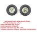 JZK 3 x Small round digital thermometer hygrometer with battery for car/bedroom/bathroom rooms humidity monitor temperature gauge humidity meter for reptile tank - Buy Online on SooperMarket.com