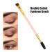 Double Ended Eyebrow Brush for Perfect 3D Eyebrow Makeup | Angled Brush for Powders & Waxes - International Shipping Available - Buy Online on SooperMarket.com