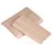 ANGGREK 100Pcs Waxing Stick Spatula Wooden Spatula Disposable Tongue Depressor Body Hair Removal Craft Sticks