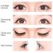100 Pieces Eye Pads for Makeup & Eyelash Extensions - Soft Fleece Under Eye Stickers & Tinting Pads - Buy Online on SooperMarket.com