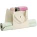 Moyaqi Canvas Tote Bag with Yoga Mat Carrier Pocket - Versatile Carryall for Office, Workout, Pilates, Travel, Beach, and Gym - Beige - Buy Online on SooperMarket.com